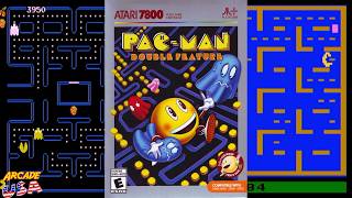 Pac Man Double Feature! (Atari - 7800 / 2600+ / 7800+