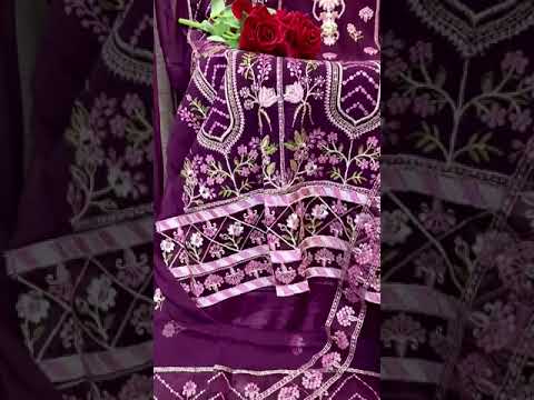 Elaf G-167 Faux Georgette Wholesale Pakistani Suit – product video thumbnail