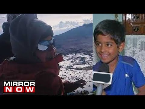 7 Year Old Samanyu Pothuraju, Scales Africa's Highest Peak, Mt Kilimanjaro