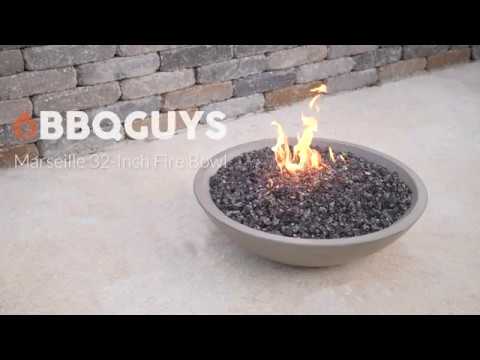 BBQGuys Marseille 32 Inch Fire Bowl-Smoke Video