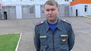 Пожар на складе бывшего «38-ого» завода в Бронницах