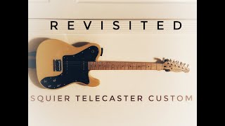 Video thumbnail for Squier Telecaster Custom II Revisited by Coyote Fur Trumpet