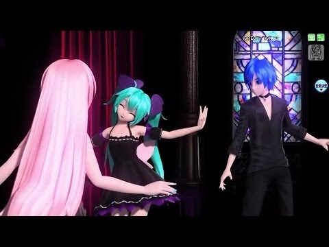 KAITO・初音ミク・巡音ルカ-ACUTE 【Arcade Future Tone中文字幕】