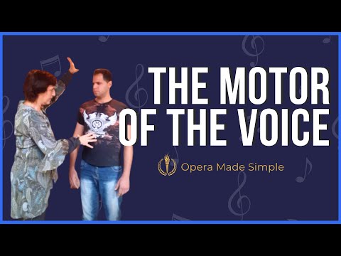 The motor of the voice | Singing lessons with italian Soprano Capucine Chiaudani