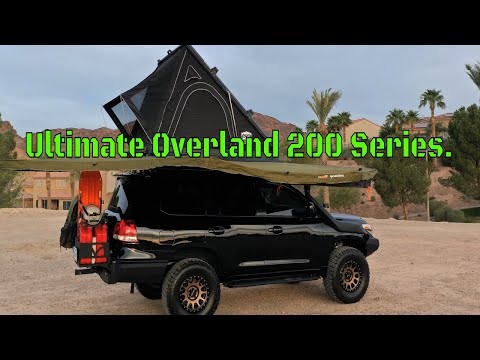 PRICE DROPPED TO 80K TOYOTA LAND CRUISER 200 SERIES "ULTIMATE" OVERLAND BUILD .