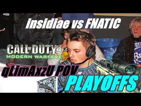 qLimAxzU POV - The eXperience 2009 - insidiae vs FNATIC SEMI FINALS (8-15) cod4 promod