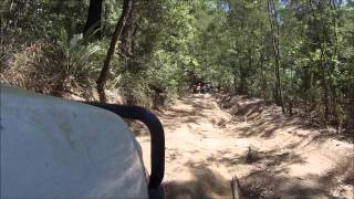 preview picture of video 'Monkey gum fire trail, Yalwal, nsw(9-2-14)'