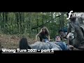 Wrong Turn 2021 Movie Chain Scene Part 2