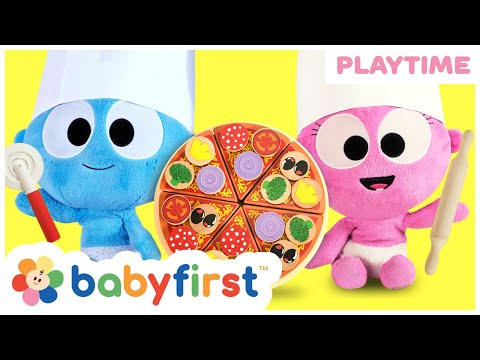 Pretend Play Cooking Pizza for Kids🍕| Fun Learning in the Kitchen w GooGoo & GaaGaa | BabyFirst TV
