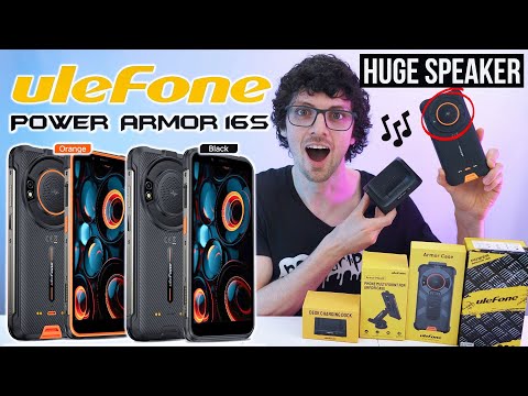 2024's Loudest Smartphone! - Ulefone Armor 16S Review & Test (Crazy Loud Speaker)