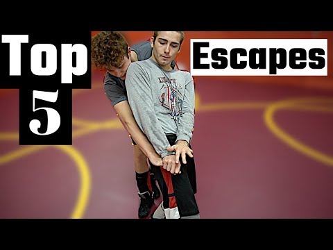 Top 5 Wrestling Moves *ESCAPES*