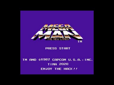 Mega Man Hack Longplay - Mega Man 1: The New Lands