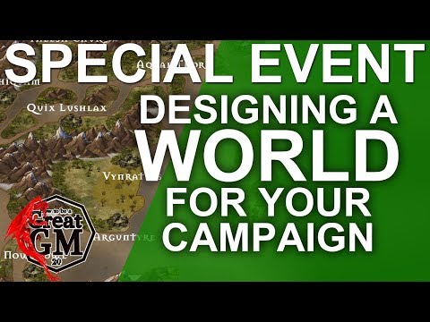 Intro: Drawing and Populating a Complete Map of your World - Fantasy Map Making