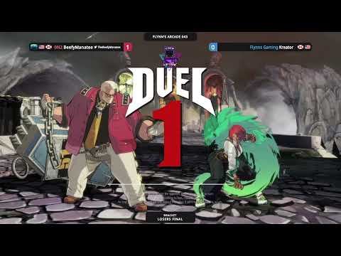 Flynn's Arcade 043 Losers Finals - BeefyManatee (Goldlewis) Vs. Kreator (Giovanna)Guilty Gear Strive