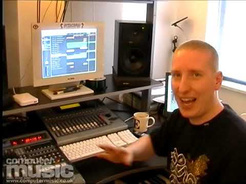 Danny Byrd in the studio (2007)