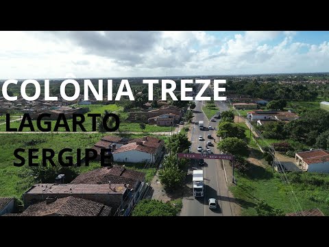 COLÔNIA TREZE - LAGARTO SERGIPE - DRONE DJI MINI 3 PRO FILMA O ESTADO DE SERGIPE - NORDESTE