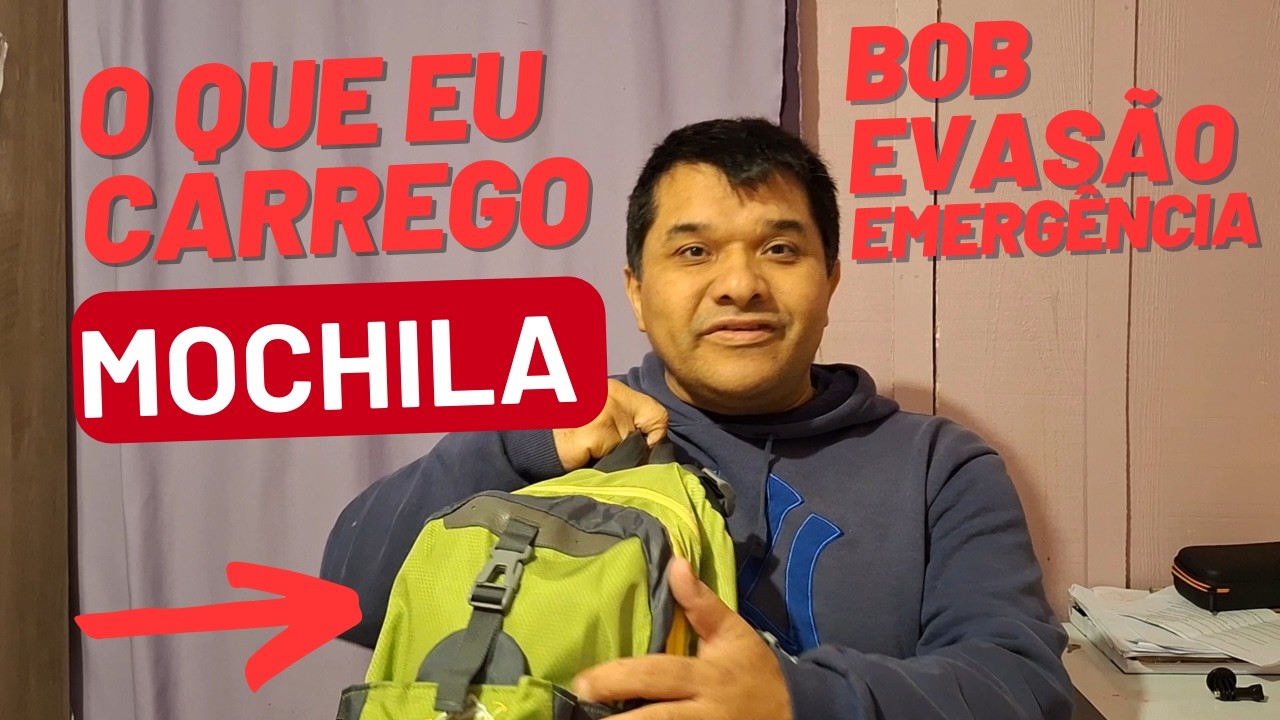 Mochila de Emergência Completa: O Que Eu Levo na Minha