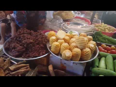 Phsar Deum Skouv Market - Morning Market In Phnom Penh - Village Food