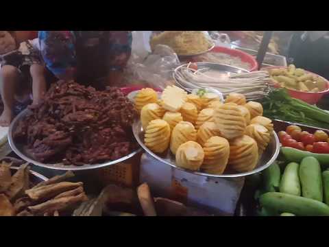 Phsar Deum Skouv Market - Morning Market In Phnom Penh - Village Food Video