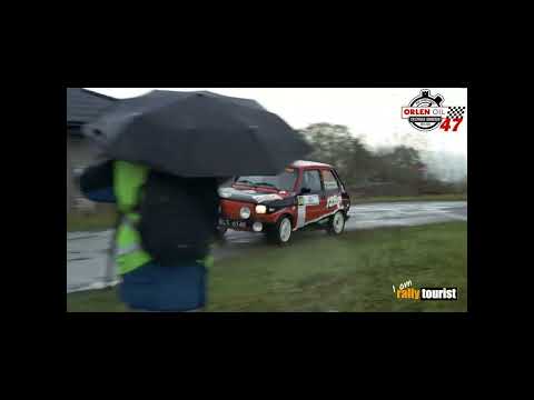 47 Rajd Barbórka Cieszyńska 2023 klip - Fiat 126p - Sz.Grochowski / J.Grochowska