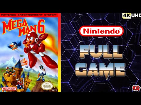 Mega Man 6 [NES] Gameplay Walkthrough FULL GAME🔴