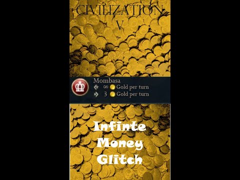 Civilization 5 Infinite Gold Glitch is Broken! | #short