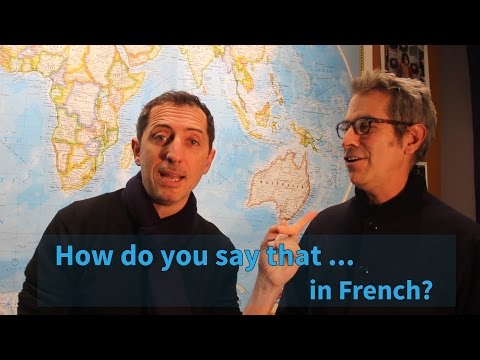 Oh my Gad! How do you say that in French? | The World