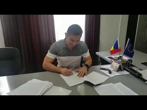 ANL la Murfatlar - primarul semnează contractele