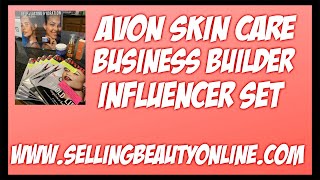 Avon Skincare Business Builder Representative Influencer Set - Free Gift with Sign Up!