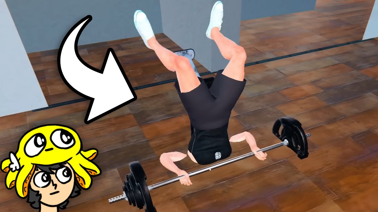 bugando e quebrando um simulador de academia