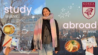 WINTER DAYS AT KOREA UNIVERSITY 📚🍁 nami island, midterms, travel journal