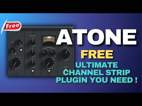 Analog obsession's New Free Channel Strip Plugin | Quick Review