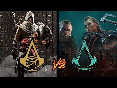 First 15 Minutes Of AC Valhalla VS AC Origins