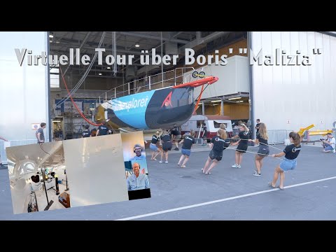Boris' new ship: "Malizia-Seaexplorer" in a 3D tour