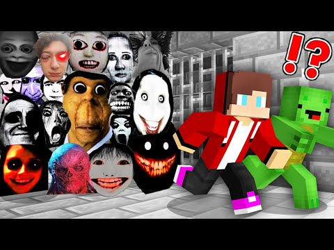Escape Scary NEXTBOT MONSTERS Prison in Minecraft