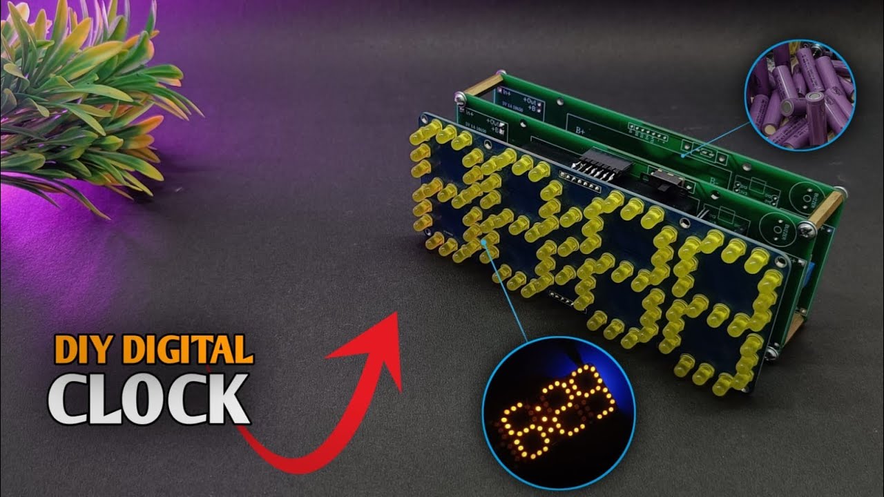 How to Make Digital Clock at Home in Hindi | 7 Segment Display Clock Diagram @Altium