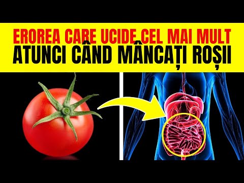 ✅ATENȚIE! Nu comiteți niciodată aceste 7 greșeli când mâncați ROȘII