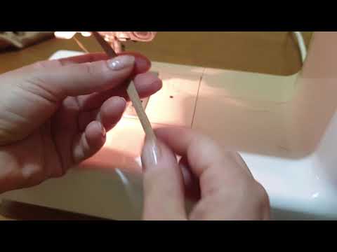 Cum confectionam o brida din tesatura.