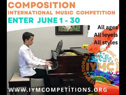 The International Youth Music Competition 2023 featuring Hermanus Schmidt's Composition 2022.