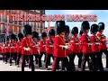 THE IRISH GUARDS MARCHING TO WINDSOR CASTLE FROM VICTORIA BARRACK, TUESDAY 17th MAY 2022. #great #uk