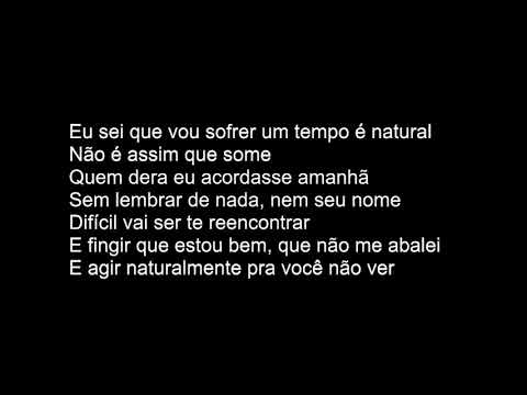 Ferrugem-É natural  Letra