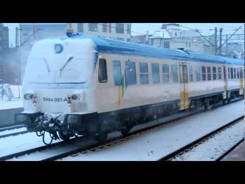 Spalinowy zespół trakcyjny VT614 typu SN84 w Katowicach