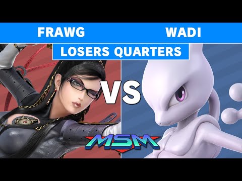 MSM Online 36 - Frawg (Bayonetta) Vs. Wadi (Mewtwo) Winners Finals - Smash Ultimate
