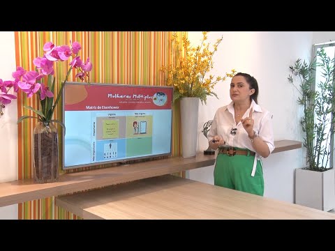 Arlene Torres fala sobre a Matriz de Eisenhower no quadro Mulheres Múltiplas 17 02 2022
