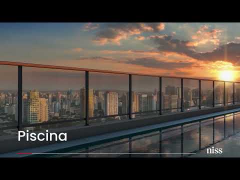 Studio Novo de 26 m² com Varanda e Lazer Completo em Pinheiros