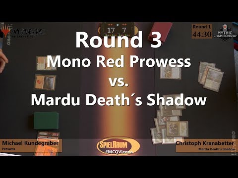 MCQ Coverage: Round 3 - Prowess VS Mardu Death's Shadow - SpielRaum [EN]