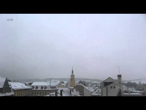 Zeitraffer 2014.01.24 Pulsnitz-Innenstadt