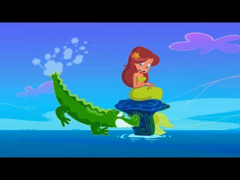 ZIG e SHARKO ???? Cuidado com os crocodilos ???? Português Brasil |  Cartoon for Kids