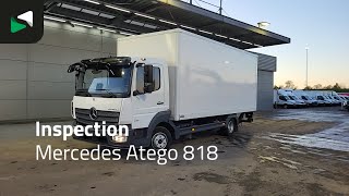 Camion fourgon Mercedes-Benz Atego 818 4X2 8tonner Automatic 1000kg Ladebordwand Airco Euro 6 à vendre - Image 4 | Autoline SN Camion fourgon Mercedes-Benz Atego 818 4X2 8tonner Automatic 1000kg Ladebordwand Airco Euro 6 | Image 4 - Autoline