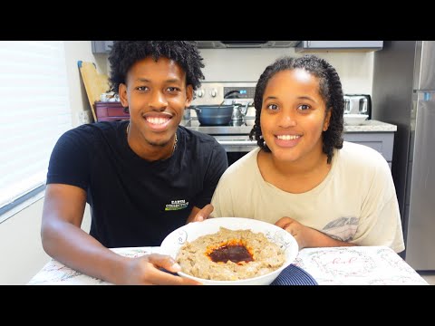 DELICIOUS Habesha Breakfast: Genfo!